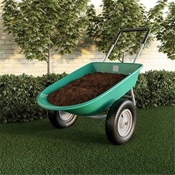 Pure Garden Pure Garden 50-LG1079 Pure 2-Wheeled Garden Wheelbarrow 50-LG1079